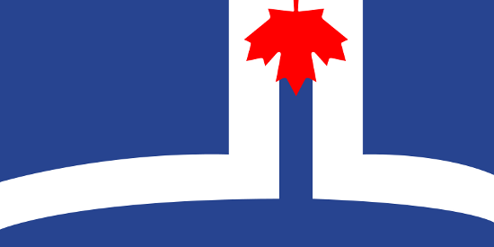 Toronto's flag, inverted