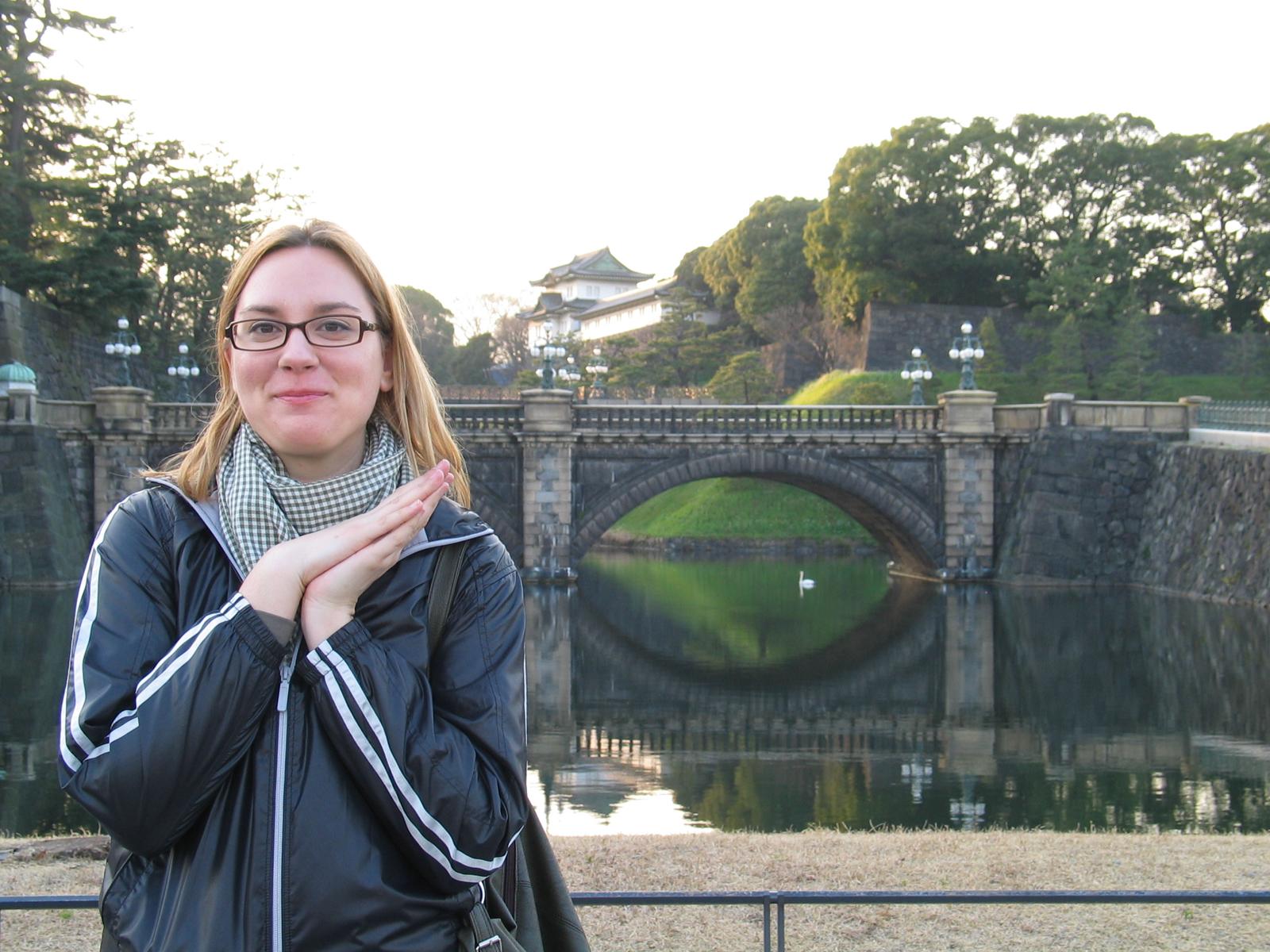 Susan at the Imperial Palace