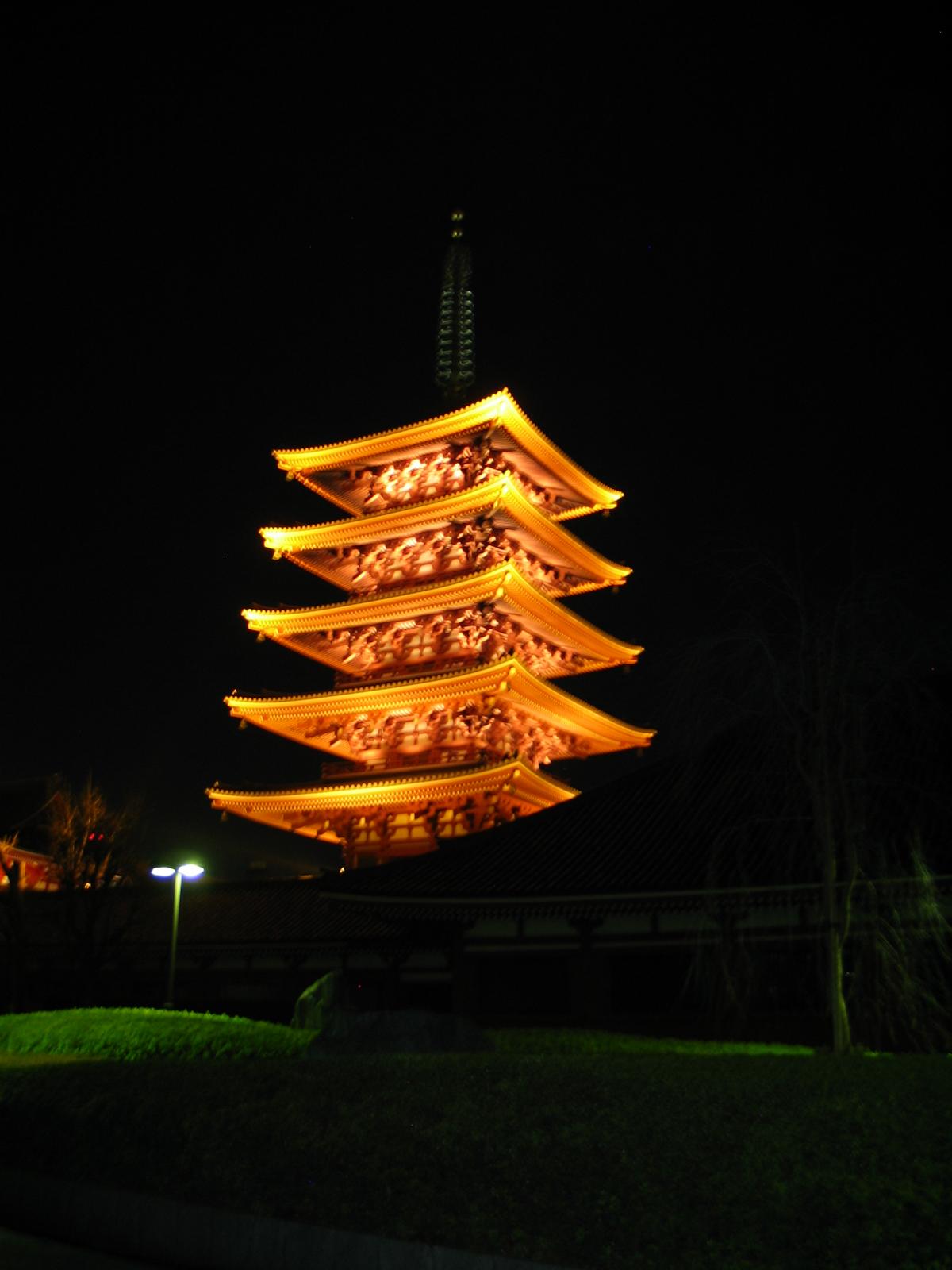 Asakusa at night