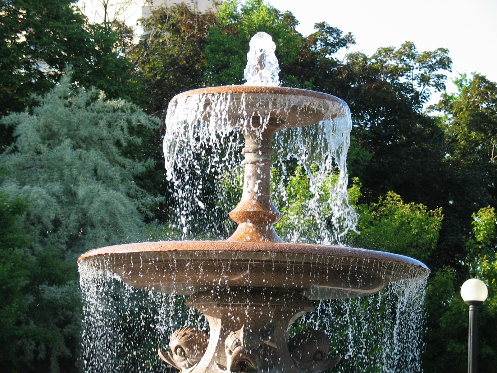 a pretty fountain