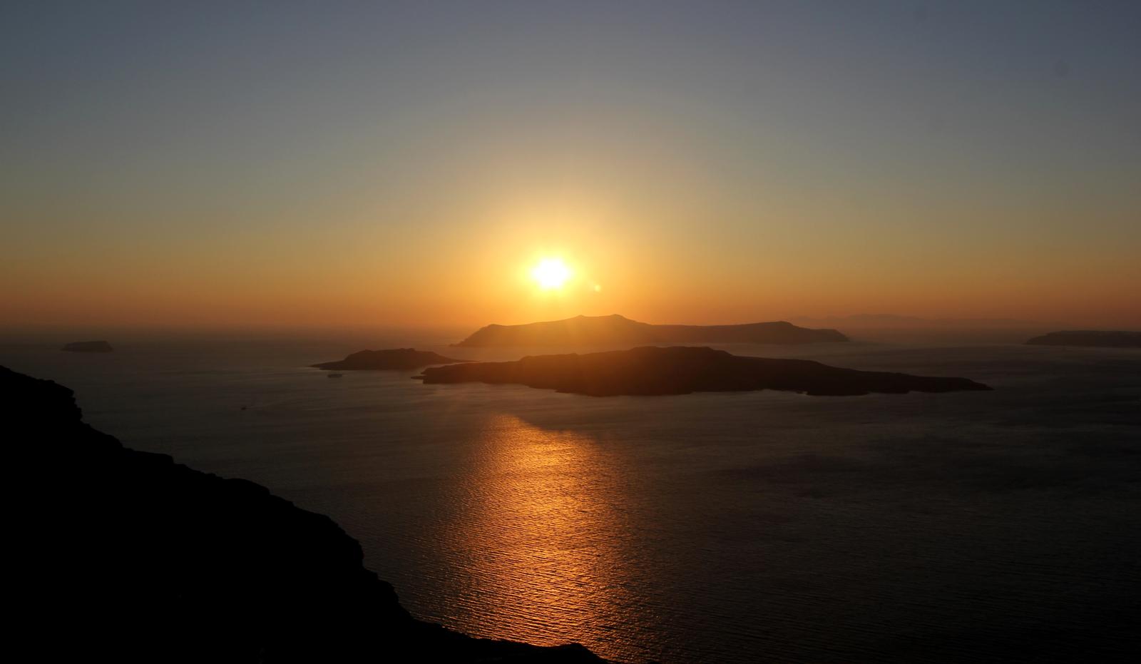 Sunset on Santorini