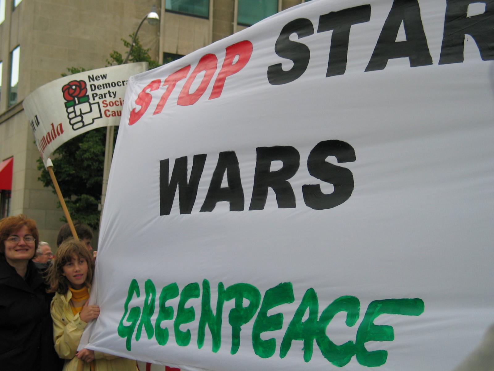 Stop Star Wars: Greenpeace
