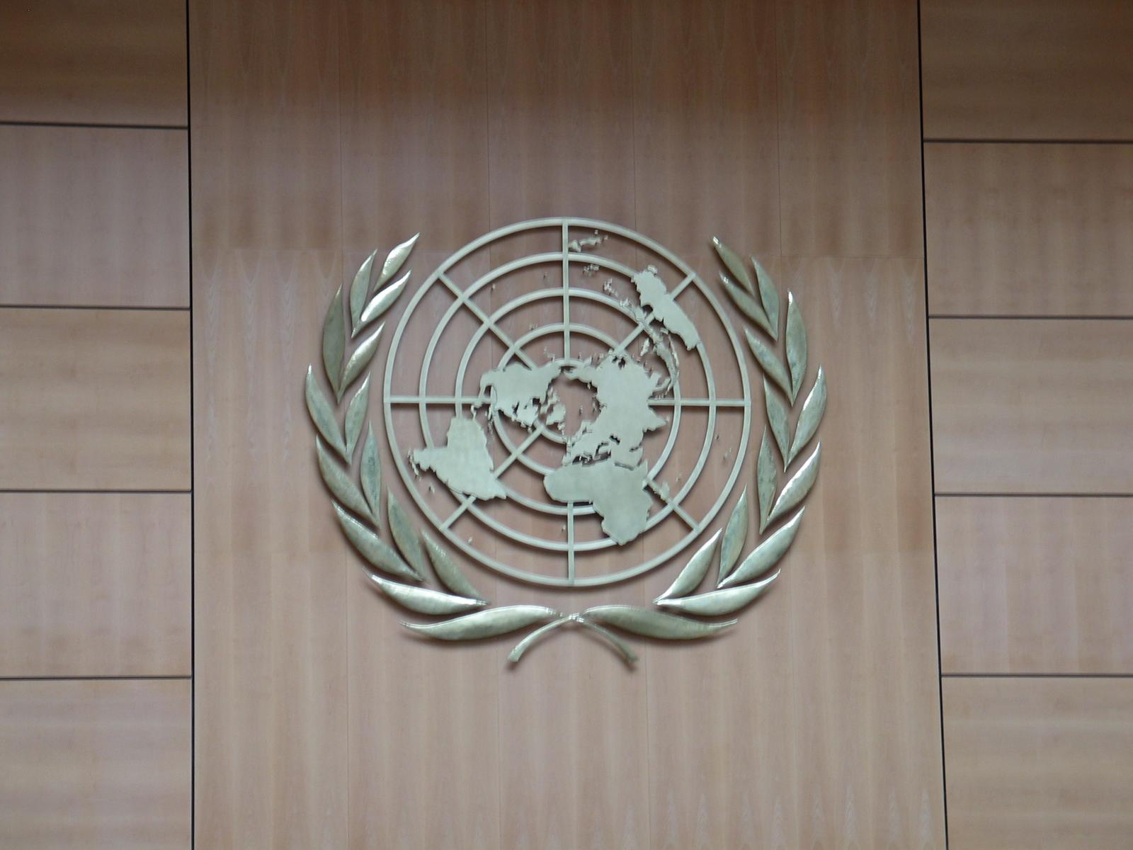 The UN insignia