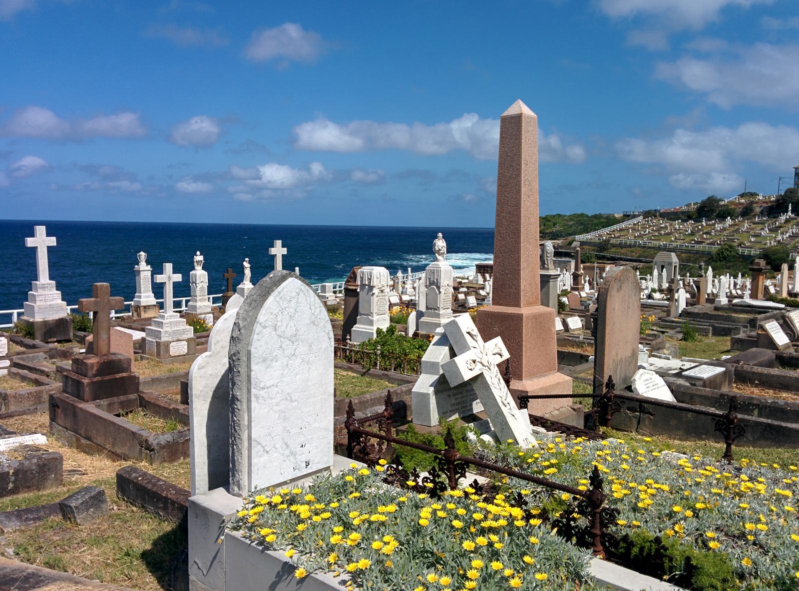 A Cemetery near Bondi Beach