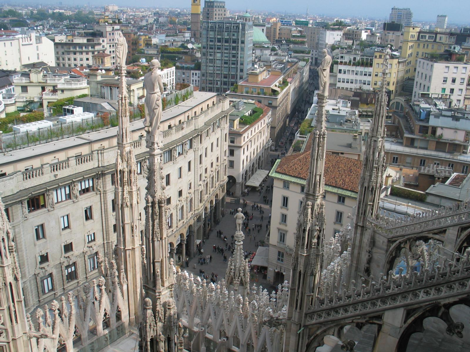 The view from the Duomo