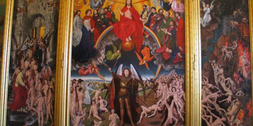 Armageddon painting in the Vatican Museum