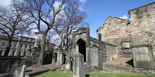 The Cemetery behind Greyfriars