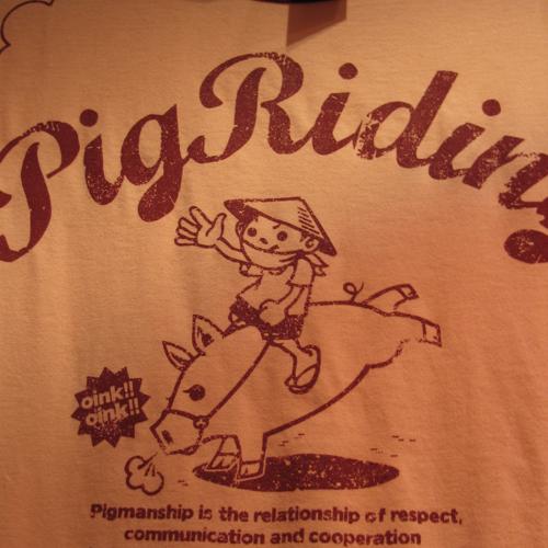 Pig Riding!