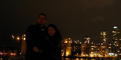 Me and Soomi on Granville Island