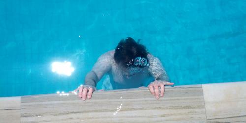Me swimming