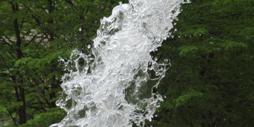water in freefall