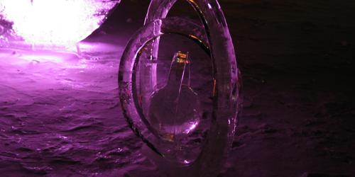 ice sculpture @winterlude