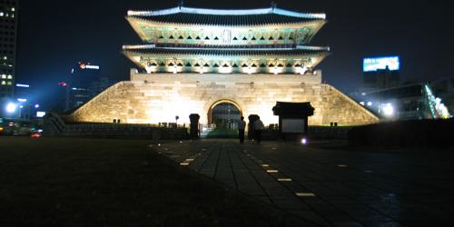An old lookout of the original Seoul