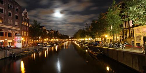 A Canal at Night