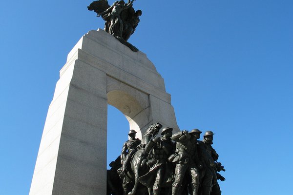 the war memorial