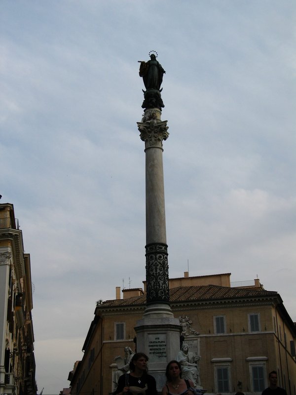 A Roman column near Spagna