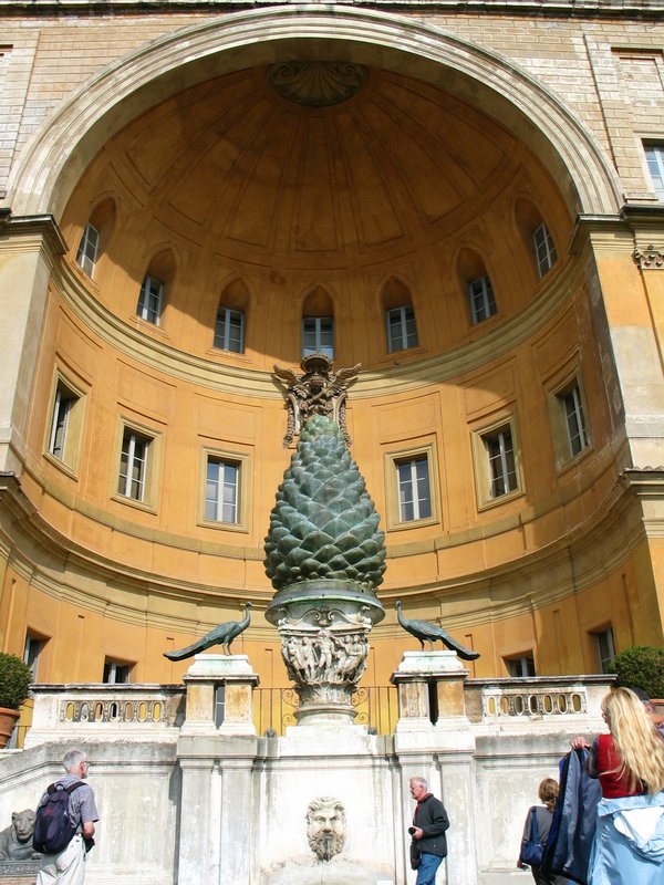 The Vatican Courtyard