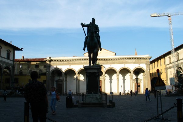Statue and square