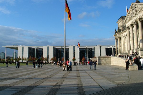 The Reichstag and some other building