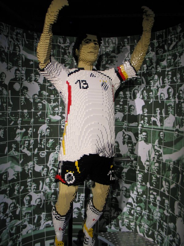 Germany's best football player ever... in Lego!