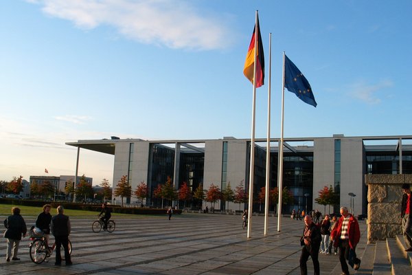Reichstag flags