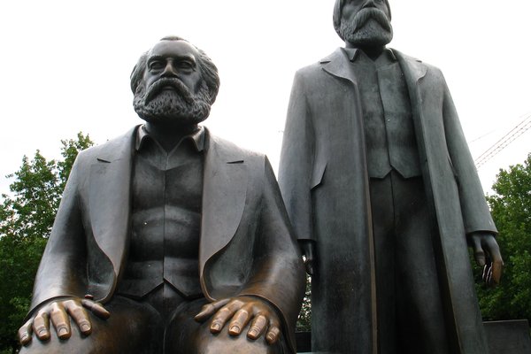 The Marx/Engles monument