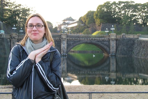 Susan at the Imperial Palace