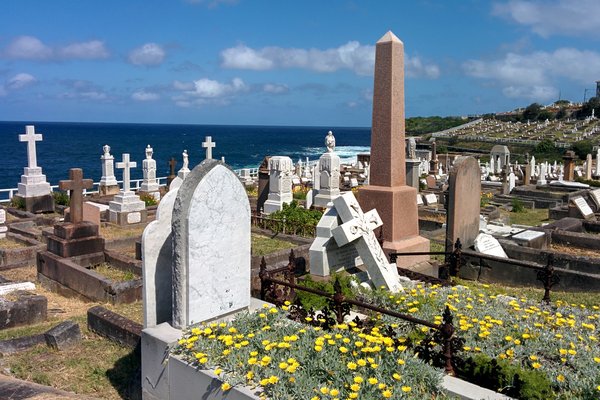 A Cemetery near Bondi Beach