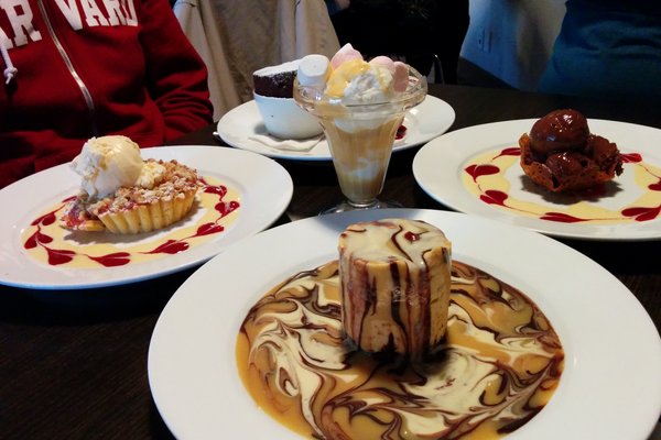 Five desserts: Before