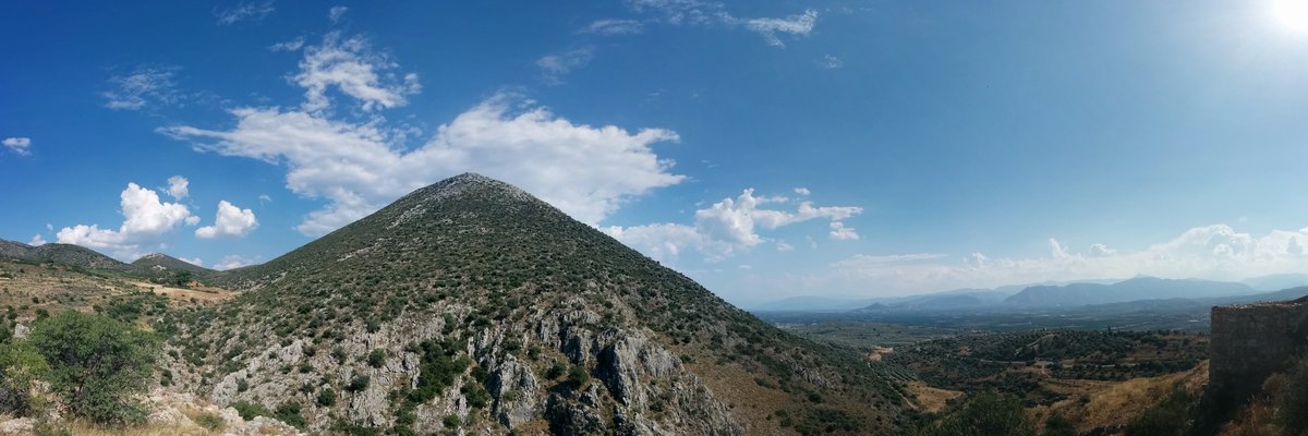 The view from Mycenae