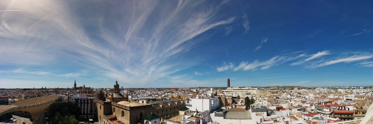The view from atop Metropol Parasol