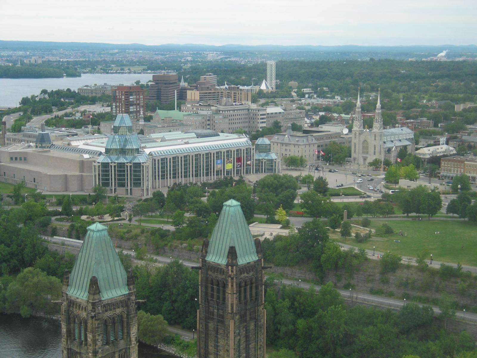 The View From The Peace Tower