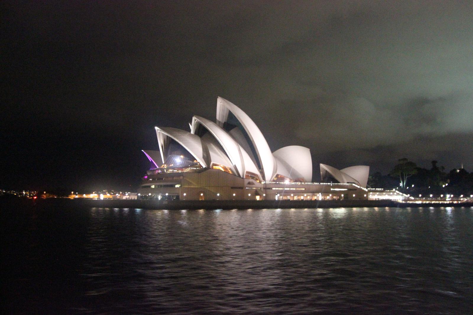 The Opera House at Night