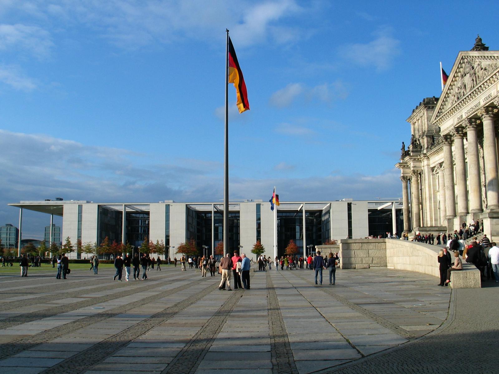 The Reichstag and some other building