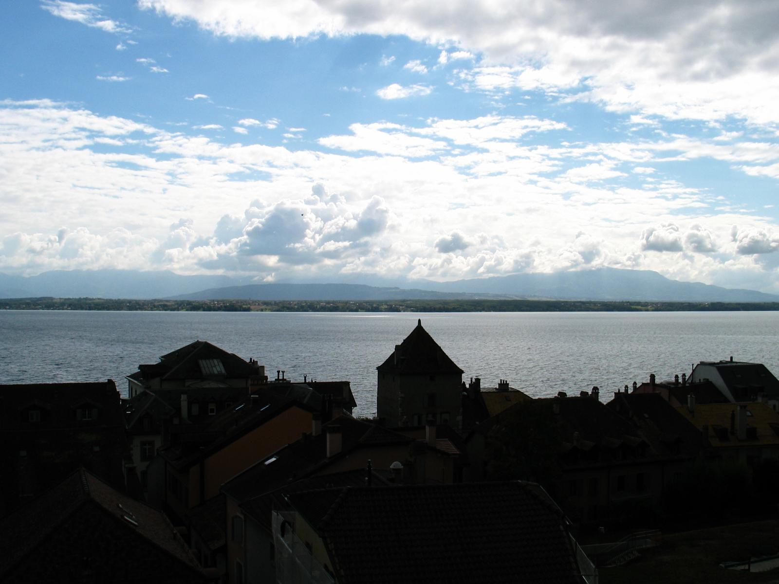 The view from the castle