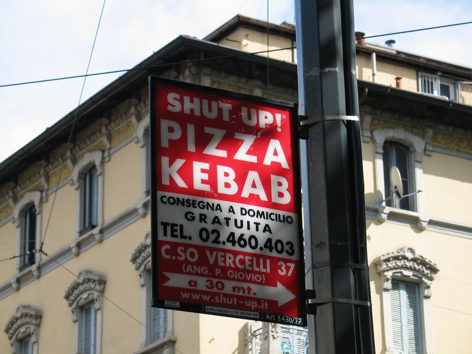 Shut up! Pizza Kebabs