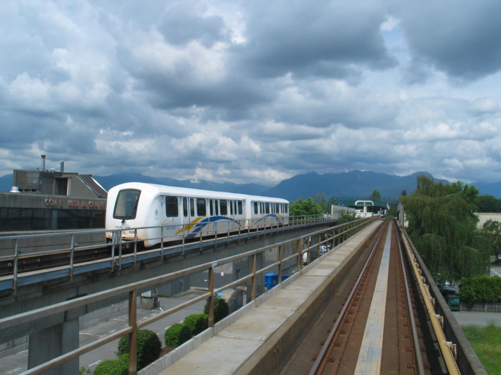 the view from the skytrain