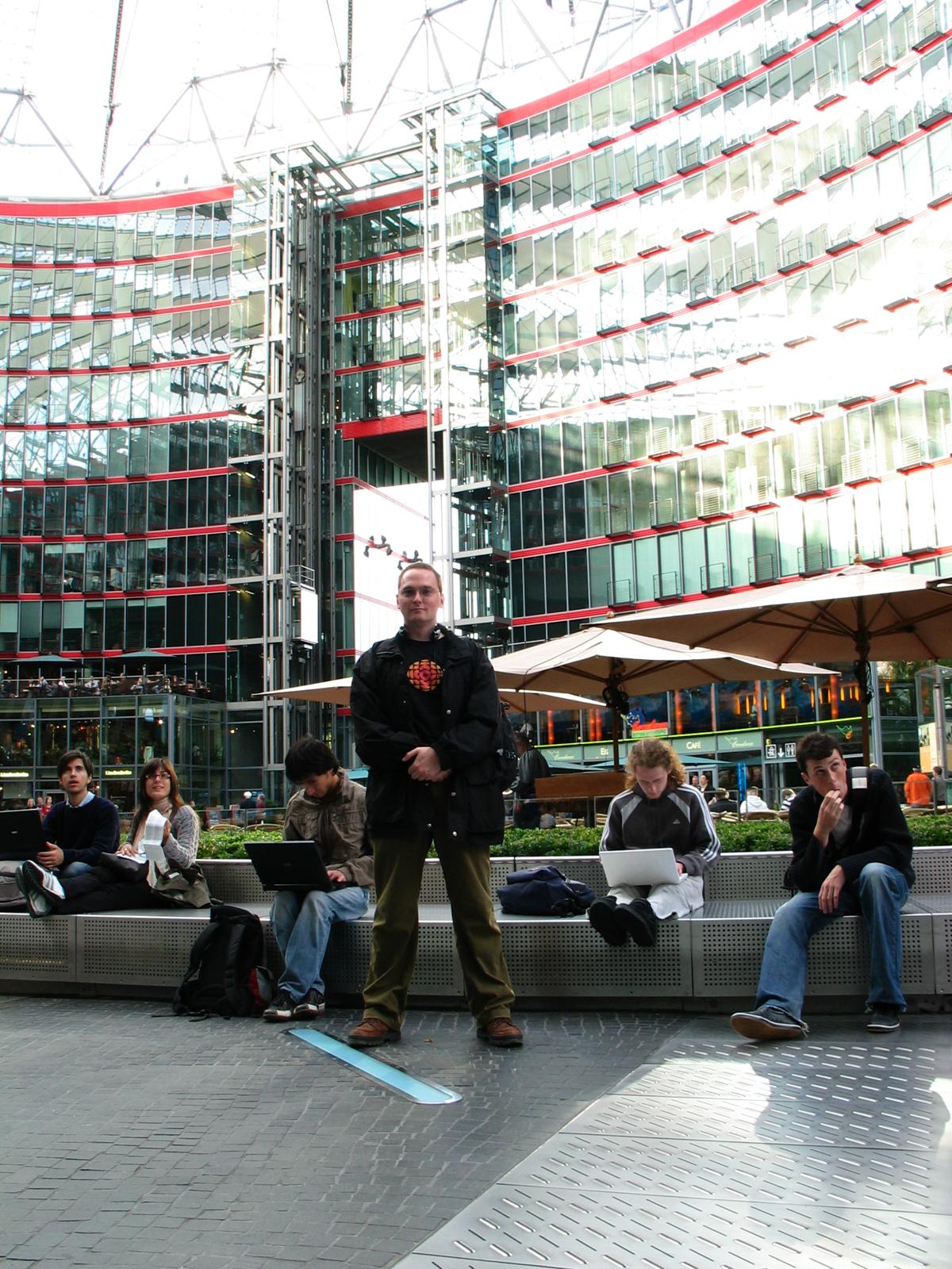 Me at the Sony Centre