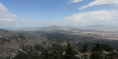 The view from Parnitha (Πάρνηθα)