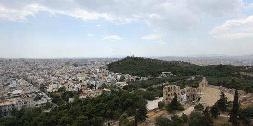 Athens from the Parthenon