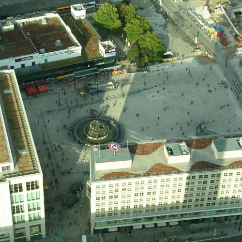 The view from the Fernsehturm