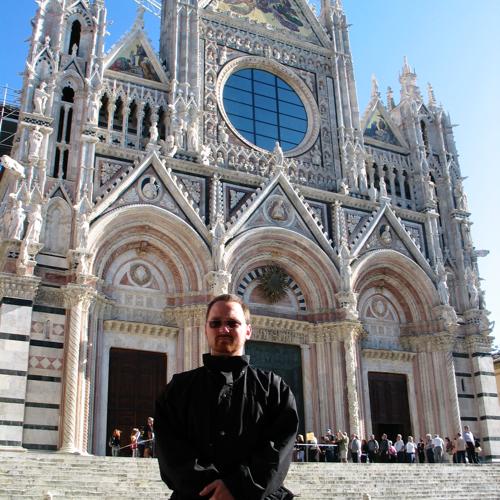 Me in front of the Duomo