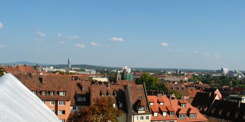 The view from the castle