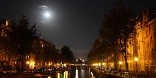 A Canal at Night