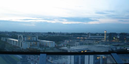 The view from the Reichstag