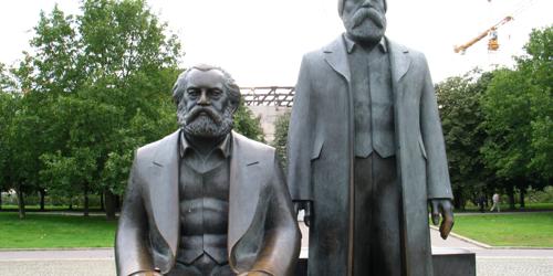 The Marx/Engles monument