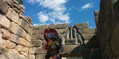 Jack at The original Lion's Gate