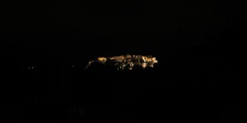 The Parthenon at Night