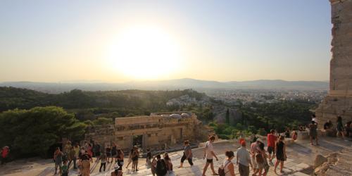 The view from the Acropolis