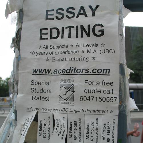 essay editing
